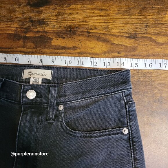 Madewell Jeans Size 29 The Girl Jean Mid Rise Stretch Denim Adolpha Wash NG824 - Picture 7 of 12